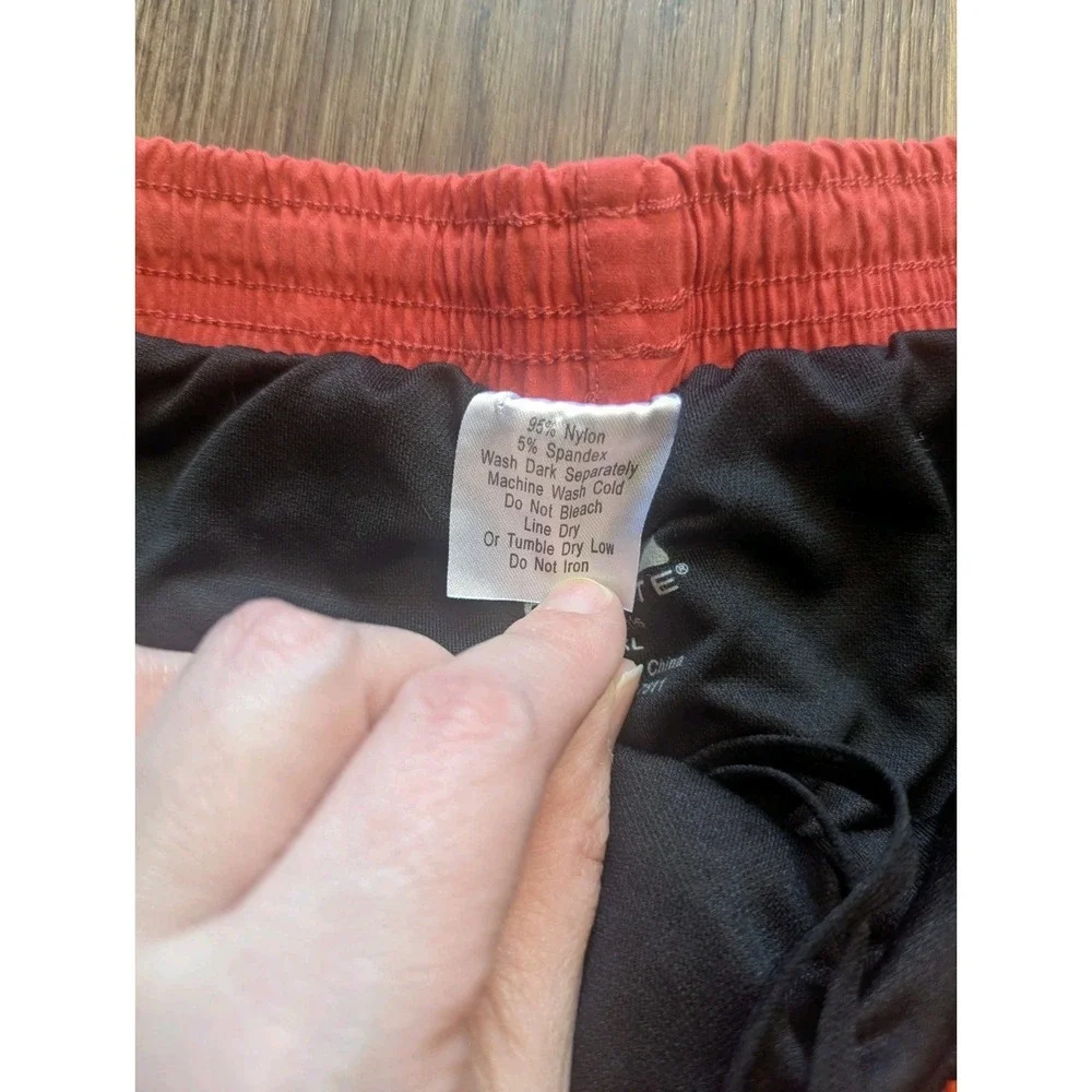GoLite Men's Shorts XL Red Lined Lightweight Athletic Performance Elastic Waist